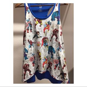 Disney Store Cotton Marvel Tank